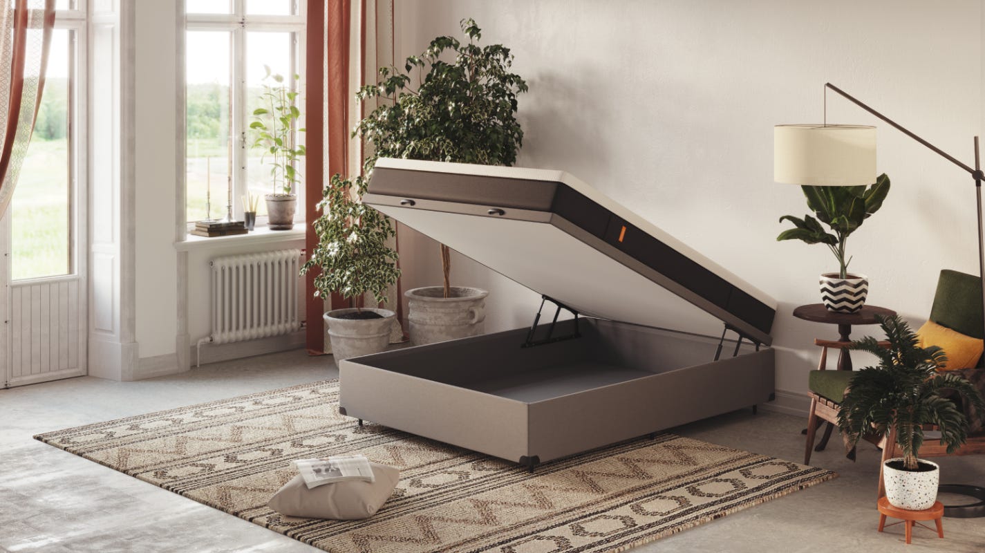 Kit Personalizável Cama Baú + Colchão Premium Hybrid II