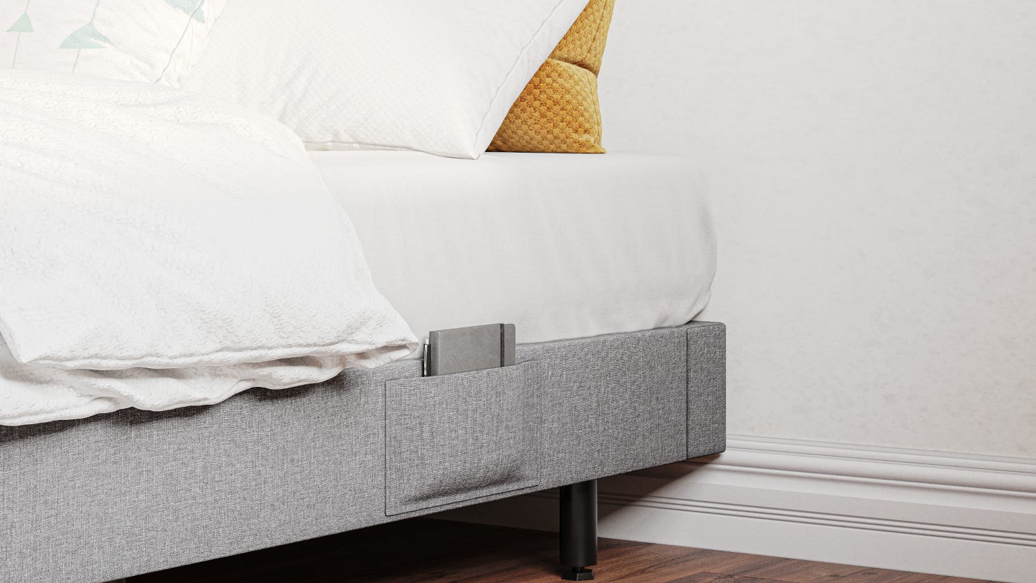 Kit Personalizável Cama Box Select + Colchão Premium Hybrid II