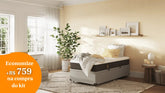 Kit Personalizável Cama Baú + Colchão  Premium Hybrid II