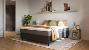 Kit  Cama Box + Colchão Premium Hybrid II
